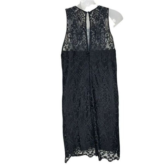 Joie Fahfia Black Floral Lace Shift Dress With Pockets Medium - Picture 3 of 12